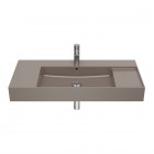 Roca Inspira Square umywalka ścienna 100x49 cm cafe A32752A660