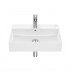 Roca Inspira Square umywalka ścienna 60x49 cm biała Supraglaze® A32752CS00