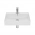 Roca Inspira Square umywalka ścienna 60x49 cm biały mat A32752C620