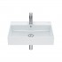 Roca Inspira Square umywalka ścienna 60x49 cm perła A32752C630