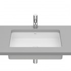 Roca Inspira Square umywalka podblatowa 54x32 cm biały mat A327535620