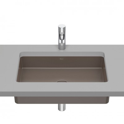 Roca Inspira Square umywalka podblatowa 54x32 cm cafe A327535660