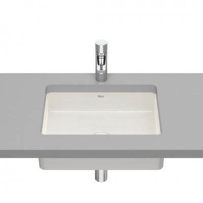 Roca Inspira Square umywalka podblatowa 43x32 cm beżowy A327536650