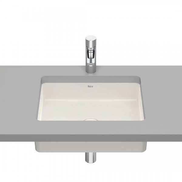 Roca Inspira Square umywalka podblatowa 43x32 cm beżowy A327536650