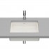 Roca Inspira Square umywalka podblatowa 43x32 cm beżowy A327536650