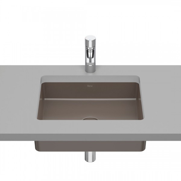 Roca Inspira Square umywalka podblatowa 43x32 cm cafe A327536660