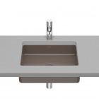 Roca Inspira Square umywalka podblatowa 43x32 cm cafe A327536660