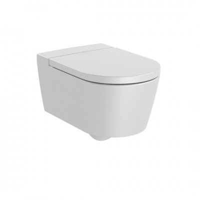 Roca Inspira Round miska WC wisząca Rimless perła A346527630