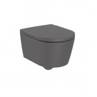 Roca Inspira Round Compacto miska WC wisząca Rimless onyks A346528640