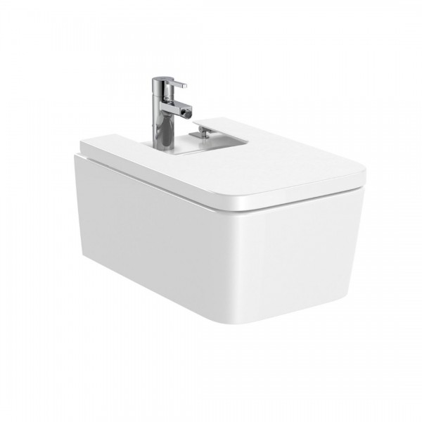 Roca Inspira Square bidet wiszący biały Supraglaze® A357535S00