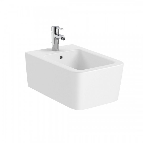 Roca Inspira Square bidet wiszący biały mat A357535620