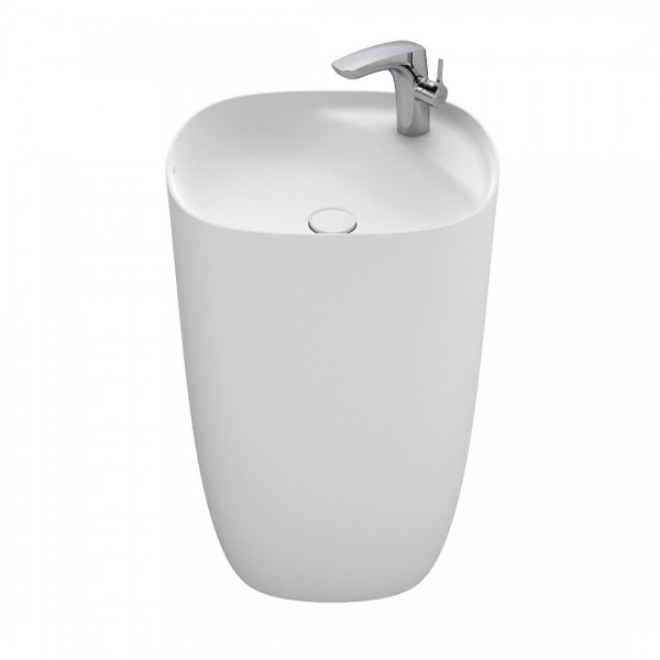 Roca Beyond umywalka wolnostojąca 50x45 cm biały mat A3270B0620