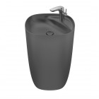 Roca Beyond umywalka wolnostojąca 50x45 cm onyks A3270B0640