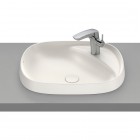 Roca Beyond umywalka wpuszczana w blat 58,5x45 cm beżowy A3270B6650