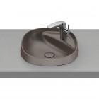 Roca Beyond umywalka wpuszczana w blat okrągła 45 cm cafe A3270B7660