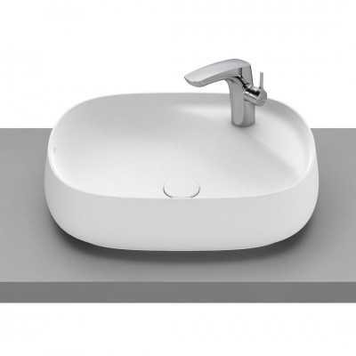 Roca Beyond umywalka nablatowa 58,5x45,5 cm biały mat A3270B8620