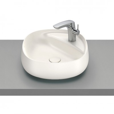 Roca Beyond umywalka nablatowa okrągła 45,5 cm beżowy A3270B9650