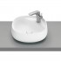 Roca Beyond umywalka nablatowa okrągła 45,5 cm biały mat A3270B9620