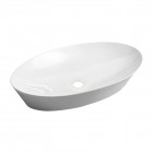 Omnires Laredo umywalka nablatowa 61x37 cm biały połysk LAREDO605BP