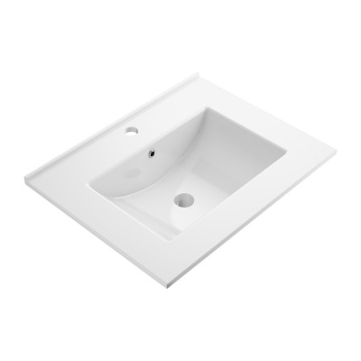 Omnires Orlando umywalka meblowa 61x47 cm biały połysk ORLANDO600BP