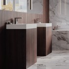 Omnires Thasos M+ umywalka nablatowa 70x42 cm biały połysk THASOS700BP