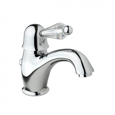 Giulini Giovanni Harmony bateria umywalkowa chrom - uchwyt przezroczysty Swarovski 9505/S