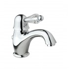 Giulini Giovanni Harmony bateria umywalkowa chrom - uchwyt przezroczysty Swarovski 9505/S