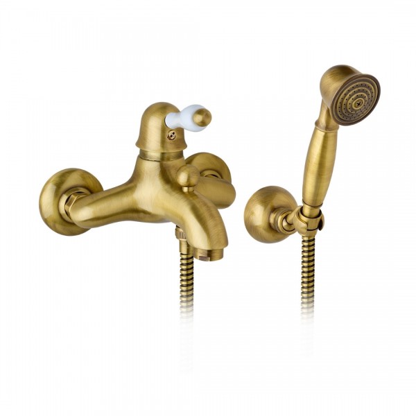 Giulini Giovanni Harmony bateria wannowa kompletna retro stare złoto 9501BR