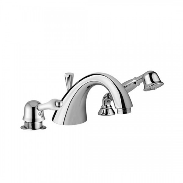 Giulini Giovanni Harmony bateria wannowa 3-otworowa retro chrom 9565