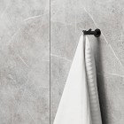 Omnires Modern Project haczyk podwójny czarny mat MP60120BL