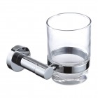 Omnires Modern Project kubek szkło/chrom MP60320CR