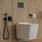 Omnires Nelson uchwyt na papier toaletowy czarny mat NL80510BL