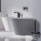 Omnires Darling szczotka WC wisząca czarny mat DA70620BL