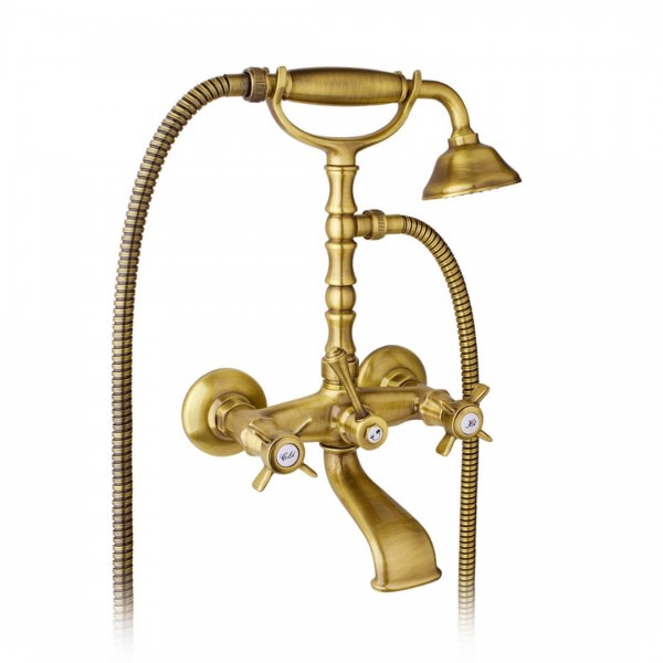 Giulini Giovanni Parigi bateria wannowa retro stare złoto 7300BR