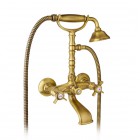 Giulini Giovanni Parigi bateria wannowa retro stare złoto 7300BR