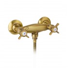 Giulini Giovanni Parigi bateria natryskowa retro stare złoto 7307BR