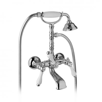 Giulini Giovanni Praga bateria wannowa retro chrom 7500