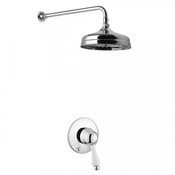 Giulini Giovanni Praga kompletny zestaw prysznicowy retro chrom GG1PR