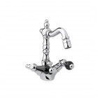 Giulini Giovanni Praga bateria bidetowa chrom - uchwyty czarne Swarovski 7558/S.CZ