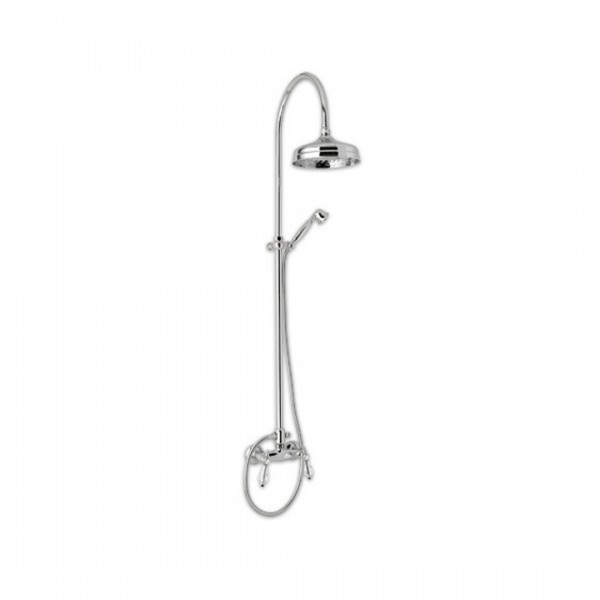 Giulini Giovanni Praga Swarovski kolumna natryskowa chrom - uchwyty przezroczyste Swarovski 7507/1162/S