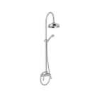Giulini Giovanni Praga Swarovski kolumna natryskowa chrom - uchwyty przezroczyste Swarovski 7507/1162/S