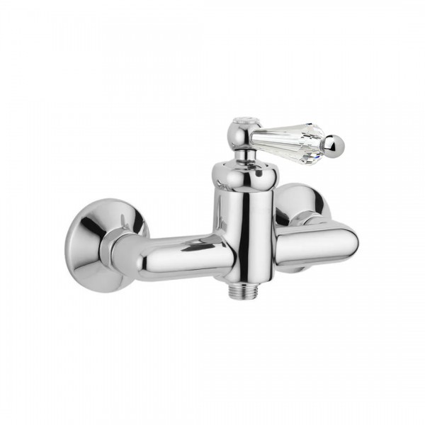 Giulini Giovanni Hermitage bateria prysznicowa chrom - uchwyt przezroczysty Swarovski 4408/S