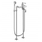 Giulini Giovanni Hermitage bateria wannowa + nogi chrom - uchwyt przezroczysty Swarovski 4401/N/S