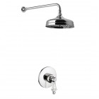 Giulini Giovanni Hermitage kompletny zestaw prysznicowy - uchwyt przezroczysty Swarovski SWGG1HEUP1/S