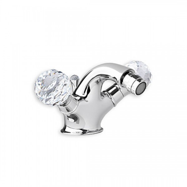 Giulini Giovanni Odessa bateria bidetowa chrom - uchwyty przezroczyste Swarovski 3964