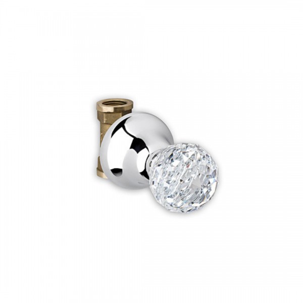 Giulini Giovanni Odessa zawór podtynkowy chrom - uchwyt przezroczysty Swarovski 3916