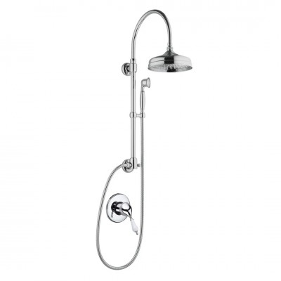 DEMM/Reitano Atea kolumna natryskowa z baterią podtynkową retro chrom 3840/01261ATCH