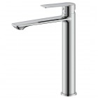 Demm Drake bateria umywalkowa stojąca wysoka z korkiem klik klak chrom 7314/K