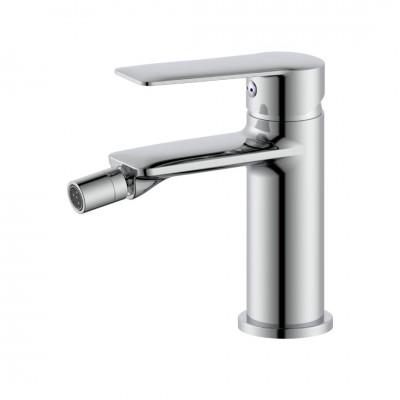 Demm Drake bateria bidetowa stojąca z korkiem klik klak chrom 7320