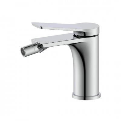 Demm Shine bateria bidetowa stojąca z korkiem klik klak chrom 7220